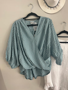 Iceberg Blue Check Shirt