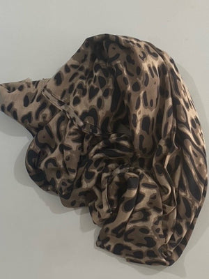 Odalis Leopard Print Light Weight Scarf