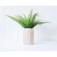 Lazer Beige Speck Vase - 12x18