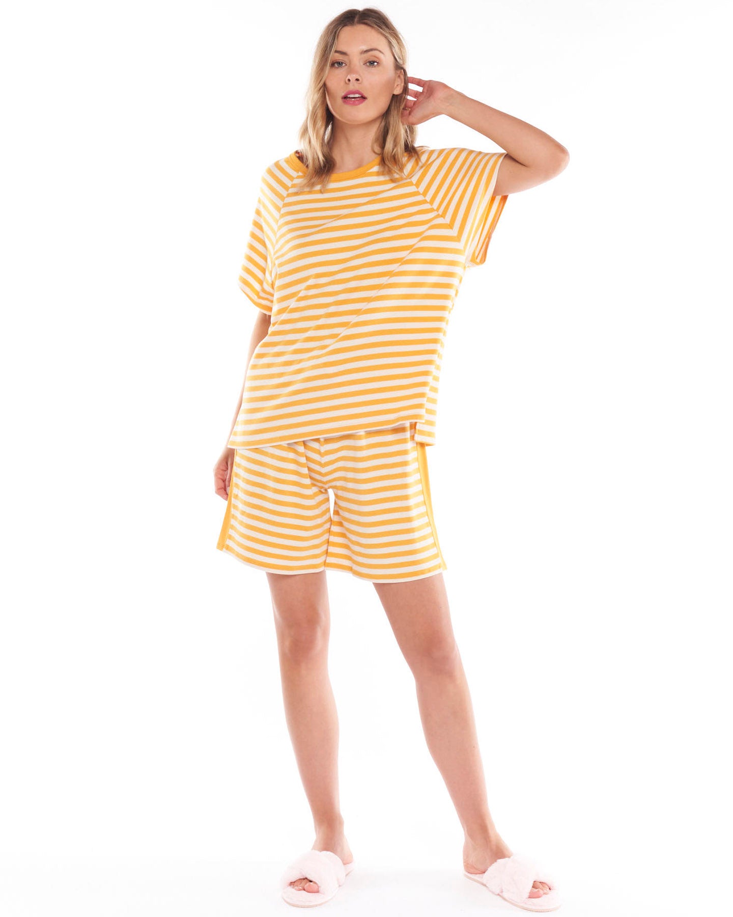 Kip Set - Mustard Stripe