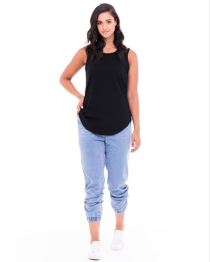 Keira Tank Top - Black