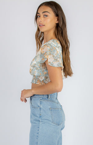 Bella Cropped Blouse