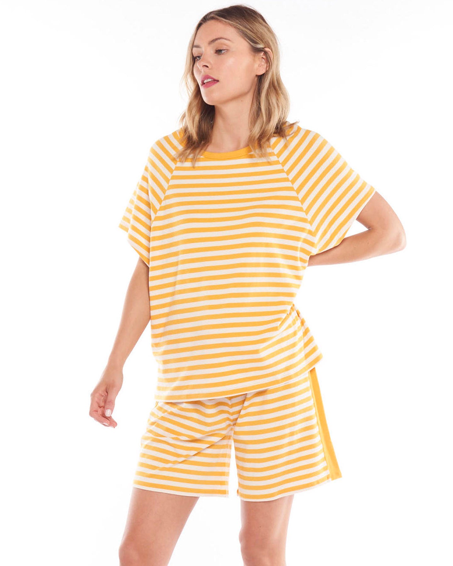 Kip Set - Mustard Stripe