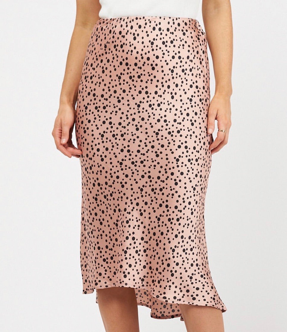 Moni Skirt - Blush Print