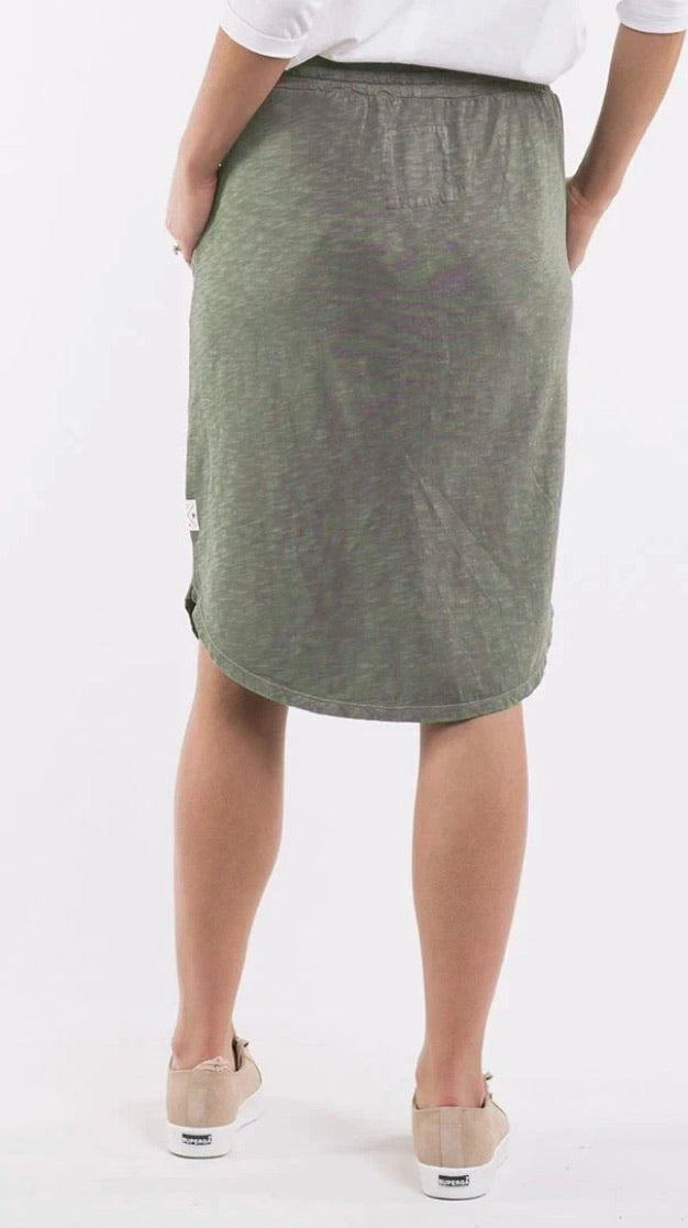 Isla Skirt - Khaki