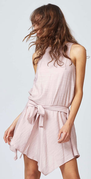 Pocket Watch Dress - Blush